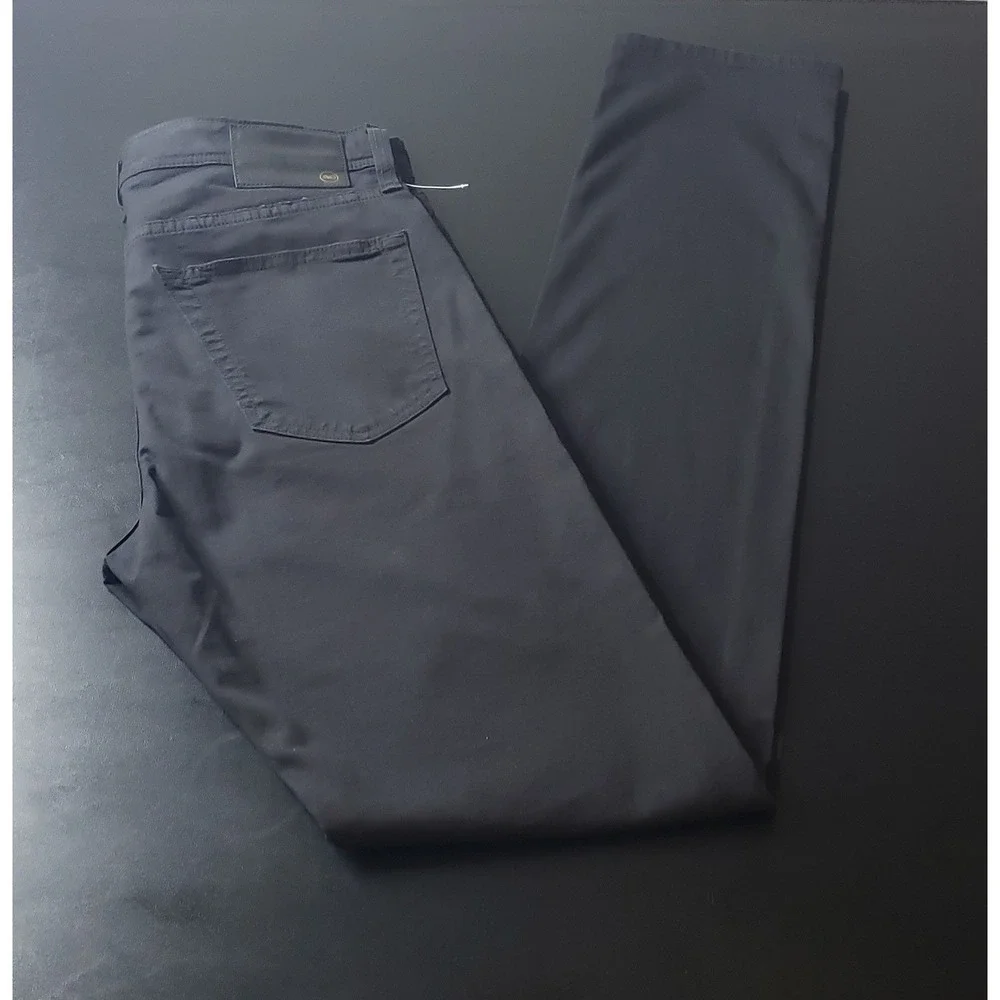 AG Adriano Goldschmied The Nomad Modern Slim Pants Mens 32 Black Sample Line USA